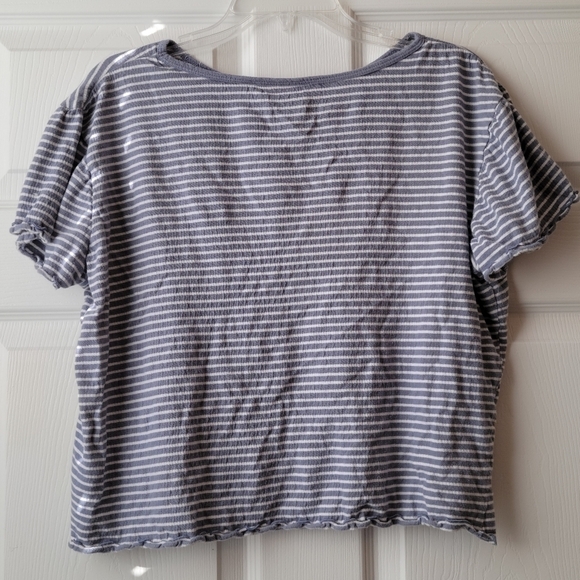 SO Crop Top Short Sleeve Shirt Large - Picture 7 of 7